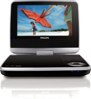 Philips PD7040 LCD de 7 pulg. y tiempo de reproduccin de 5horas Reproductor de DVD porttil (PD7040/12)